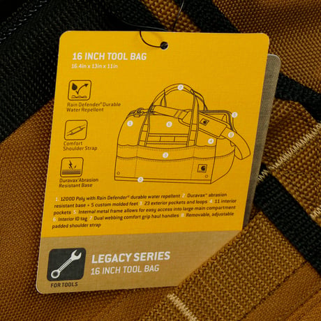 U.S CARHARTT 16INCH TOOL BAG