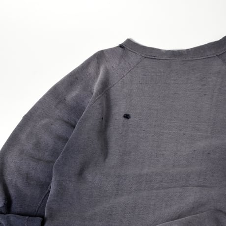 VINTAGE 50-60'S "B.V.D" WORNOUT RAGLAN SWEAT