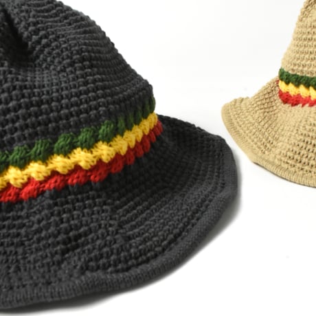 UNKNOWN RASTA COLOR KNIT HAT