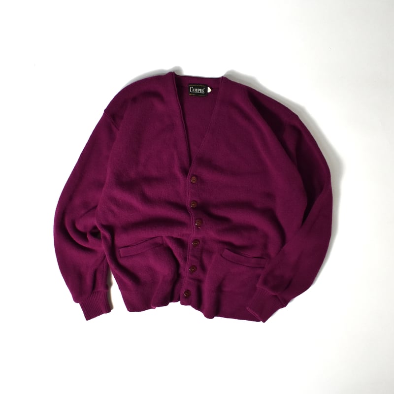 60’s~70’s Unknown Acrylic Cardigan アクリル 60's~70's Unknown Acrylic Cardigan アクリル 60's~70's Unknown