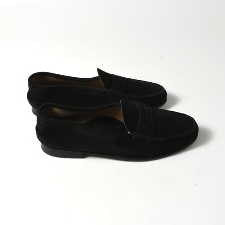 USED "LORENZO MARQUEZ GLORIA CASTELLANO" SUEDE LOAFERS