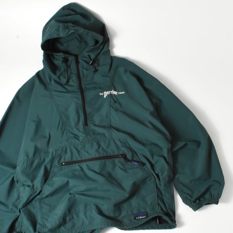 USED 80-90'S "L.L.BEAN / PERRIER" HALF ZIP PACKABLE PULLOVER