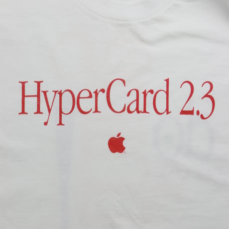 DEAD STOCK "APPLE / HYPER CARD 2.3" T-shirt