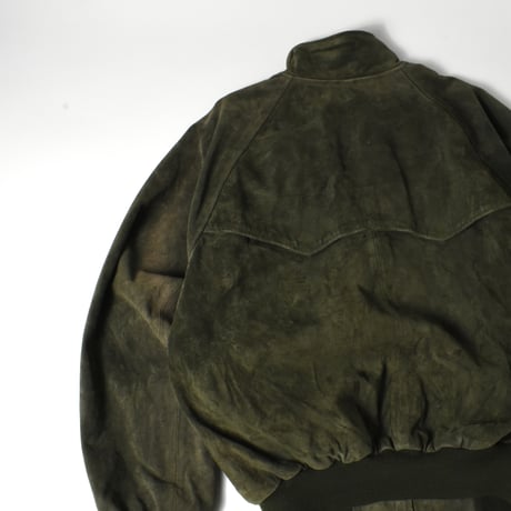USED 90’S "POLO by RALPH LAUREN" LEATHER BLOUSON JACKET