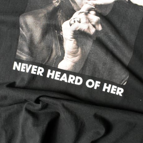 USED "KANYE WEST？" T-shirt