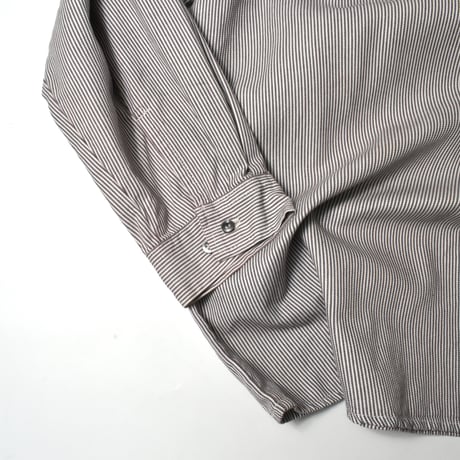 USED "PRSN BLU" HALFZIP STRIPE PULLOVER