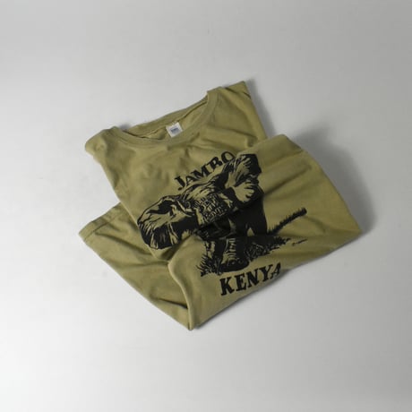 USED 90'S "JAMBO KENYA"  T-shirt
