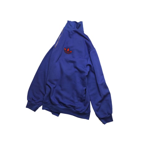 USED "80'S ADIDAS" HALF ZIP SWEAT