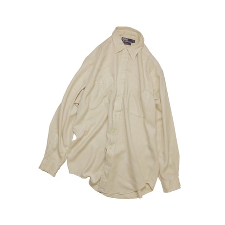 USED "POLO RALPH LAUREN" SILK SHIRT