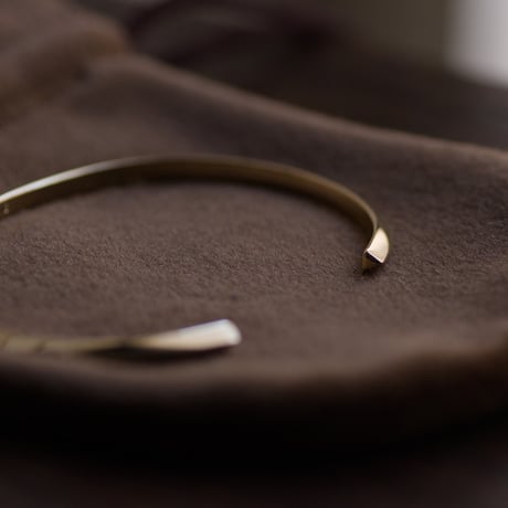 K18YG｜Triangle Cuff 3㎜