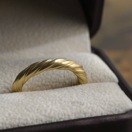 K18YG｜Rope Ring