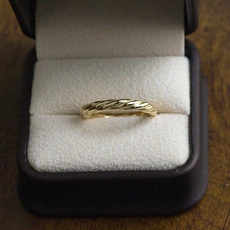 K18YG｜Rope Ring
