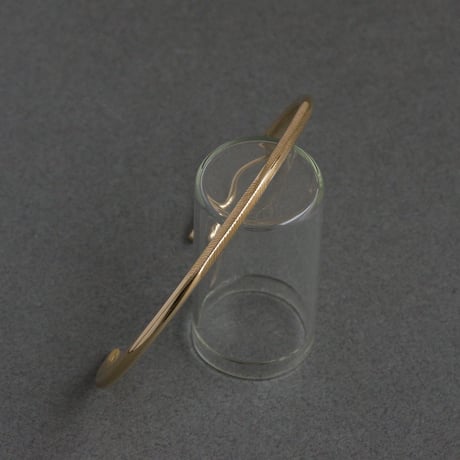 K18YG｜Round Feather Cuff 2.5㎜