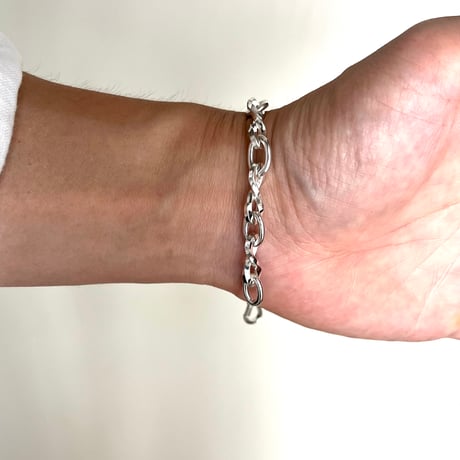 Forged SV950｜Single Twist   Link Chain Bracelet