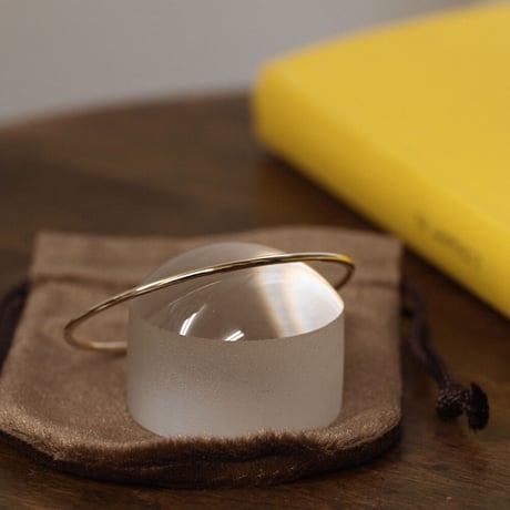 K18YG｜Round Closed Cuff 2㎜ー真円