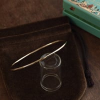 K18YG｜Round Closed Cuff 2㎜ - 楕円
