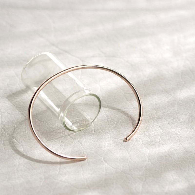 K18PG｜Round Cuff 2.0㎜ | STARTWISTオンラインストア ＊///