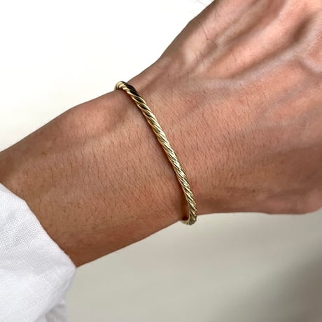 K18YG｜Rope Cuff 3.5㎜