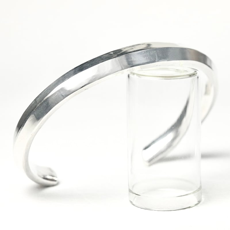 All Forged SV950｜ Triangle Shape Hammered Cuff