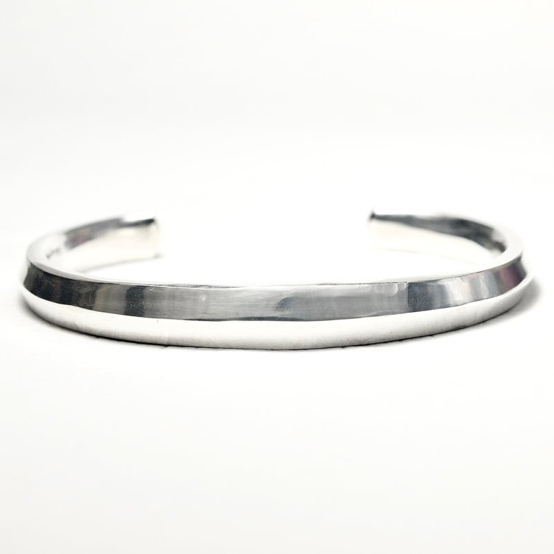 All Forged SV950｜ Triangle Shape Hammered Cuff
