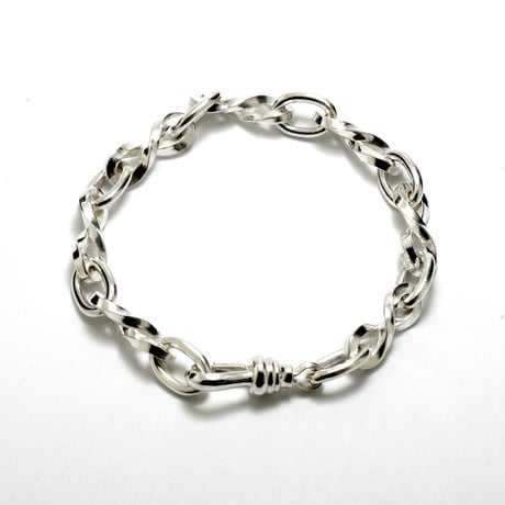Forged SV950｜Single Twist   Link Chain Bracelet