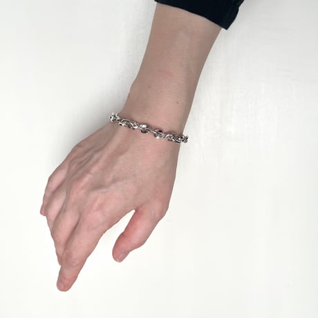 Forged SV950｜Single Twist   Link Chain Bracelet