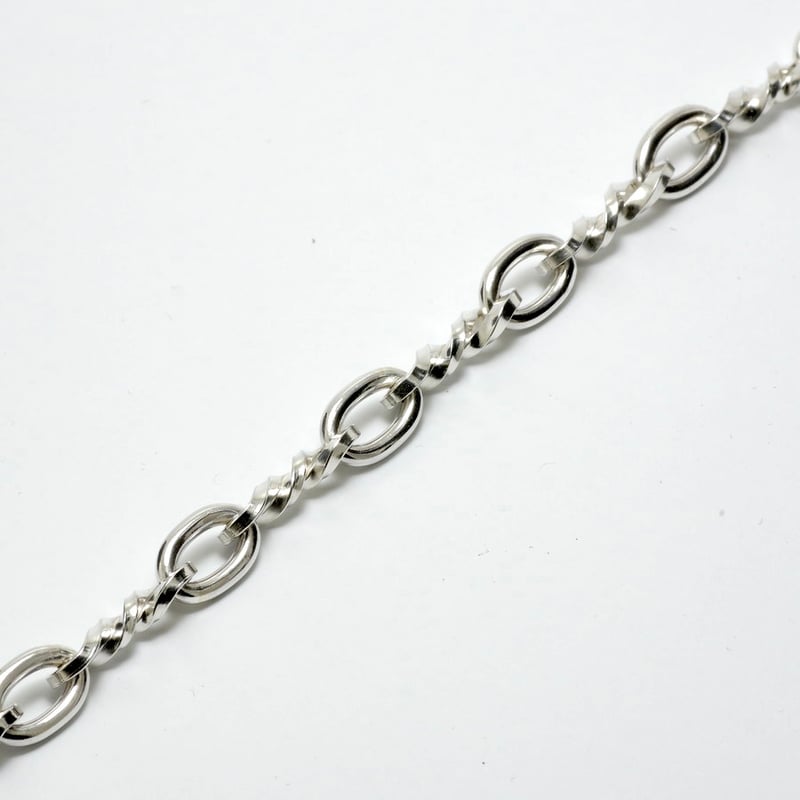 Forged SV950｜Double Twist Link Chain Bracelet