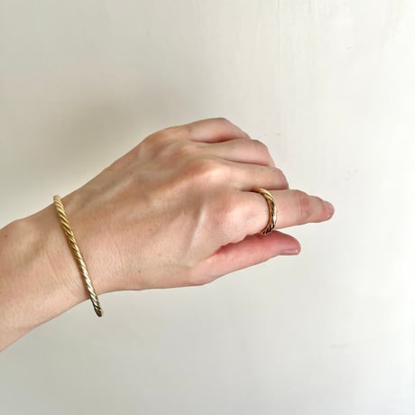 K18YG｜Rope Cuff 3.5㎜