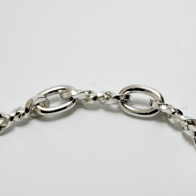 Forged SV950｜Double Twist Link Chain Bracelet