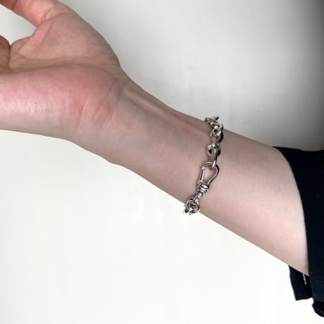 Forged SV950｜Single Twist   Link Chain Bracelet