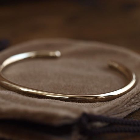 K18YG｜Round Cuff 3㎜
