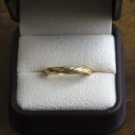 K18YG｜Rope Ring