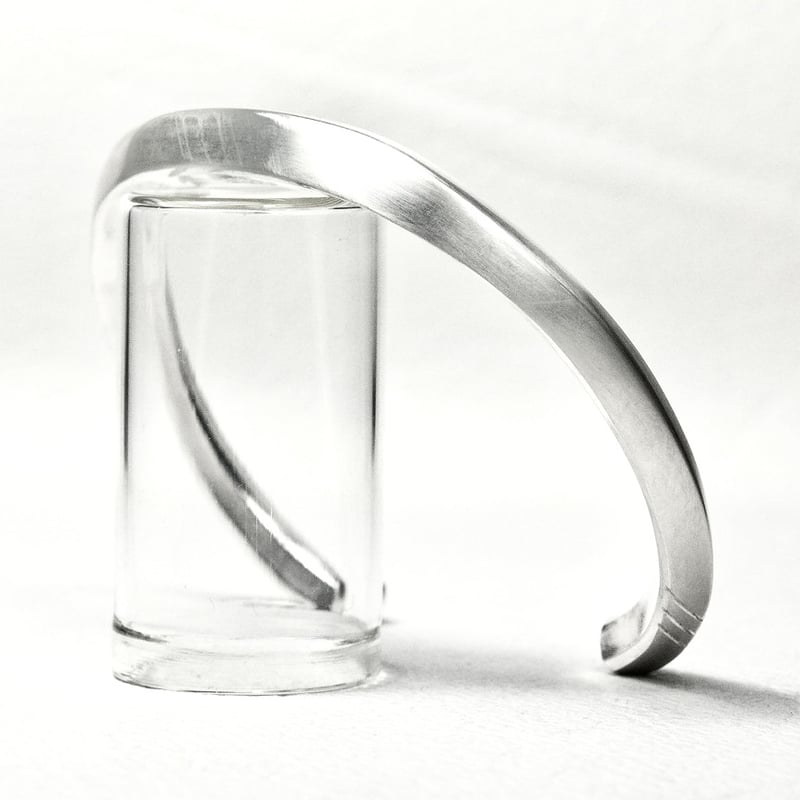 受注制作】『ツイストスターバングルW3』シルバー950☆カスタム