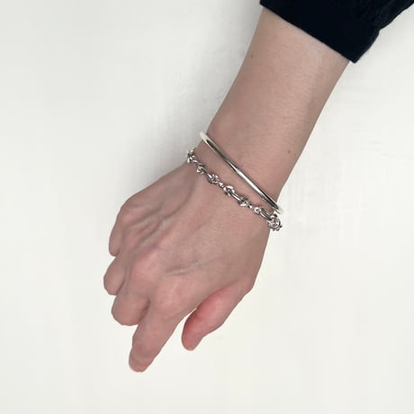 Forged SV950｜Double Twist   Link Chain Bracelet