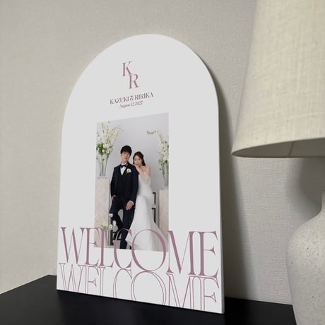 WELCOME BOARD / ARCH / 7design