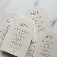 MENU ARCH / stone beige