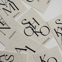 CARD (type) / stone beige