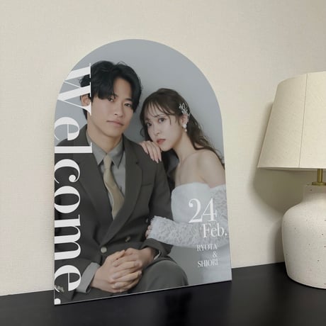 WELCOME BOARD / ARCH / 7design