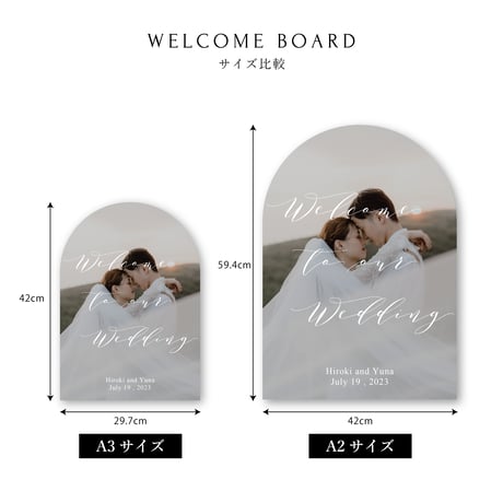 WELCOME BOARD / ARCH / 7design