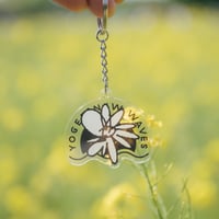 FLOWER ACRYLIC  KEYHOLDER