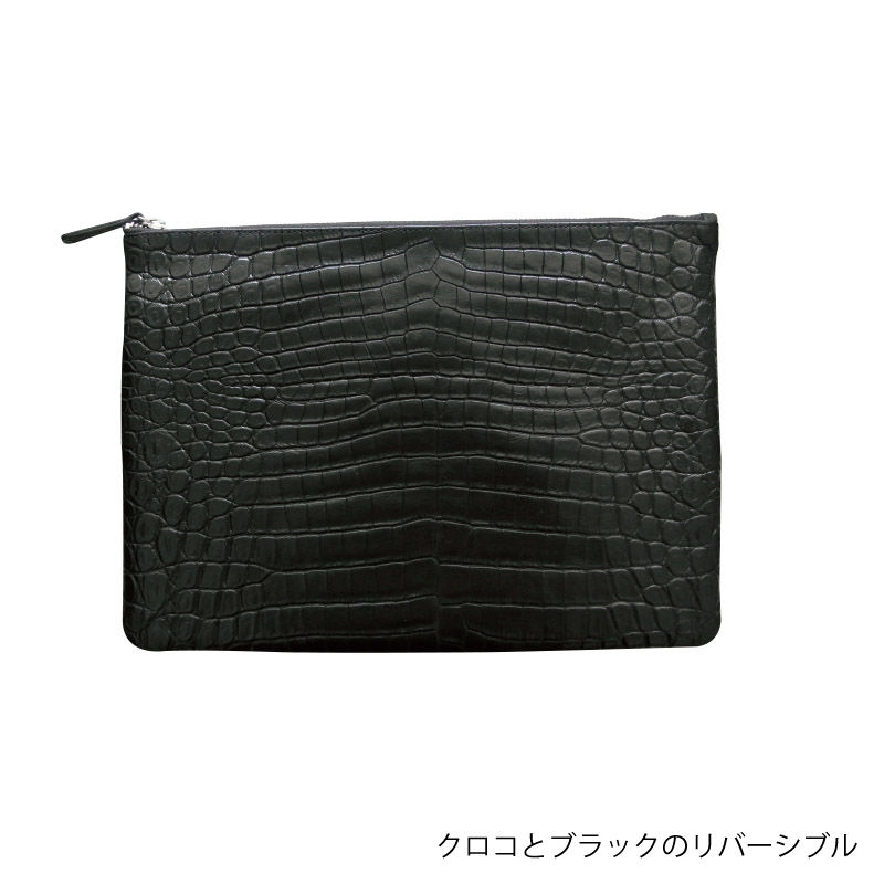 newカラー　マットブラック　ハンドメイドクラッチ newカラー マットブラック ハンドメイドクラッチ MURA クラッチバッグ