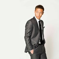 KSKネクタイ　ワンポイントソリッド