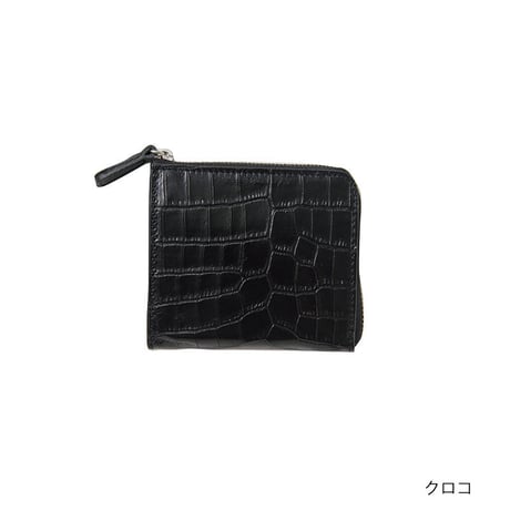 KSK L字ファスナーコインケース（クロコ）