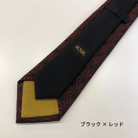KSKネクタイ 小紋柄ワンポイント