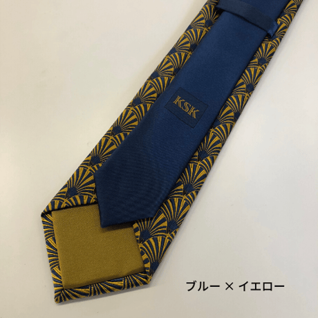 KSKネクタイ 小紋柄ワンポイント