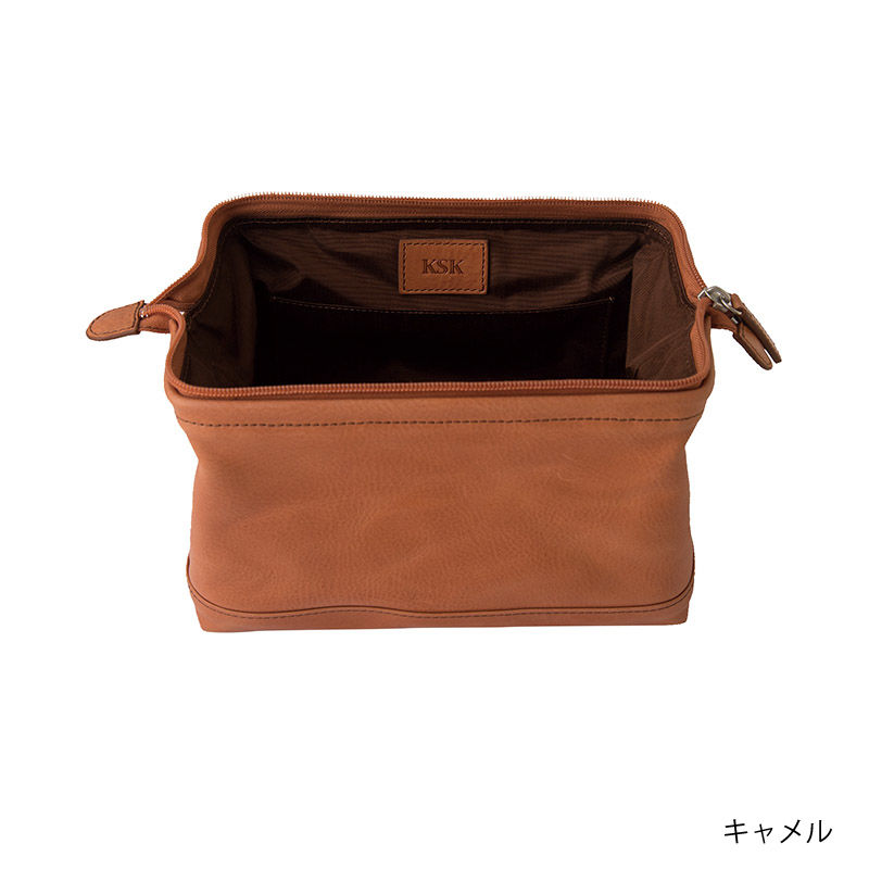 KSKトラベルポーチ（コバルト/レッド/キャメル） | KSK STORE