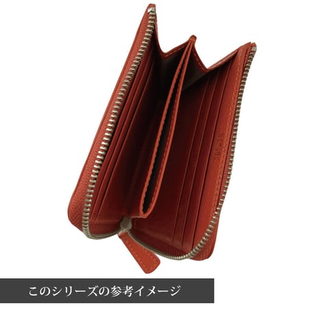 KSK L字ファスナーコインケース（コバルト/レッド/キャメル）