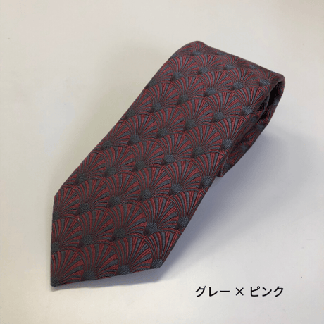 KSKネクタイ 小紋柄ワンポイント