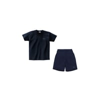 Regular Logo Basic T-shirt / Sweat Half Pants (Navy)