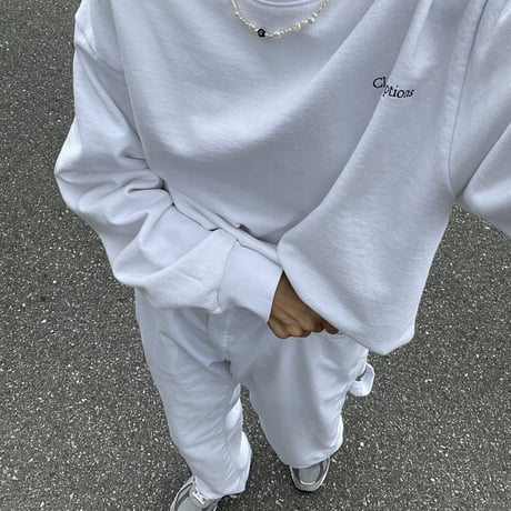 【Pre Order】Heavy Weight Sweatshirt (White)
